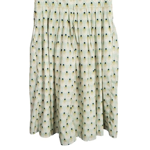 Zappelle eShakti NWOT Size S 6 Dress Fit Flare Sleeveless Crepe Garden Party - Picture 6 of 15